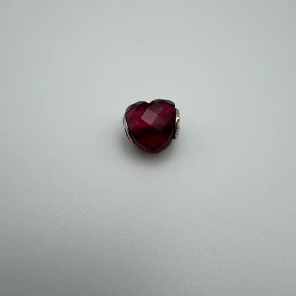 Sterling Silver 925 Pandora Heart Bead - Picture 5 of 5